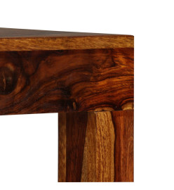 Table console Bois massif 120x35x75 cm