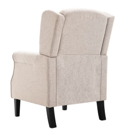 Fauteuil Beige Tissu