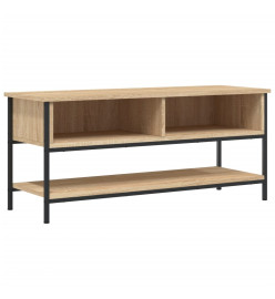 Meuble TV chêne sonoma 100x35x45 cm bois d'ingénierie