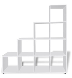 Bibliothèque/étagère 142 cm Blanc