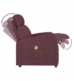 Fauteuil de massage Violet Tissu