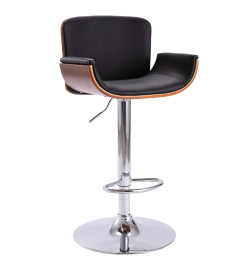 Tabouret de bar Noir Similicuir