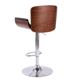 Tabouret de bar Noir Similicuir