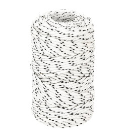 Corde de bateau tressé Blanc 2 mmx250 m Polyester