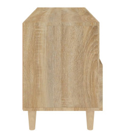 Meuble TV Chêne sonoma 80x36x50 cm Bois d'ingénierie