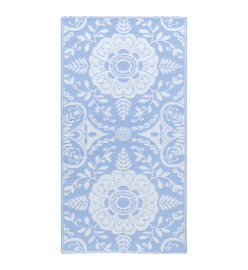 Tapis d'extérieur Bleu azuré 160x230 cm PP