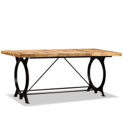 Table de salle à manger Bois de manguier brut 180 cm