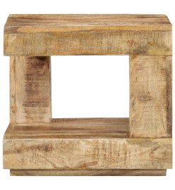 Table basse 45x45x40 cm Bois de manguier massif