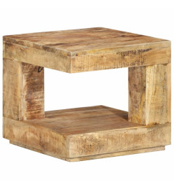 Table basse 45x45x40 cm Bois de manguier massif