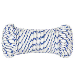 Corde de bateau Blanc 4 mm 25 m Polypropylène