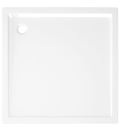 Receveur de douche carré ABS Blanc 80x80 cm