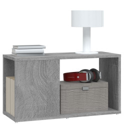 Meuble TV Sonoma gris 60x24x32 cm Bois d'ingénierie