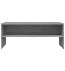 Meuble TV Sonoma gris 100x40x40 cm Bois d'ingénierie