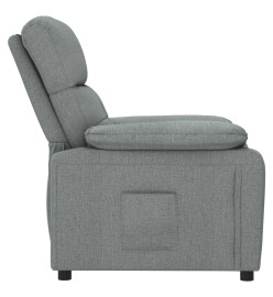 Fauteuil inclinable Gris foncé Tissu