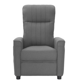 Fauteuil de massage Gris clair Tissu