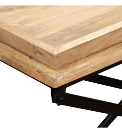 Table console Bois de manguier massif 130 x 40 x 80 cm