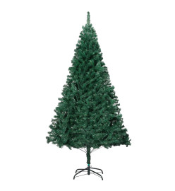 Arbre de Noël artificiel avec branches épaisses vert 120 cm PVC