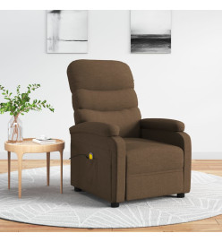 Fauteuil de massage Marron Tissu