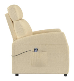 Fauteuil Crème Tissu