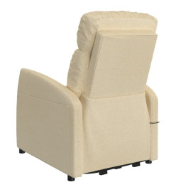 Fauteuil Crème Tissu