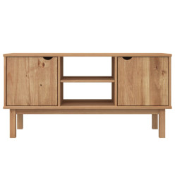 Meuble TV OTTA 113,5x43x57 cm Bois de pin massif