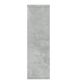 Étagère murale Gris béton 85x16x52,5 cm Bois d'ingénierie