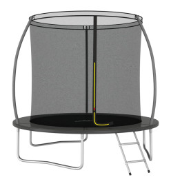 Ensemble de trampoline rond 244x55 cm 100 kg