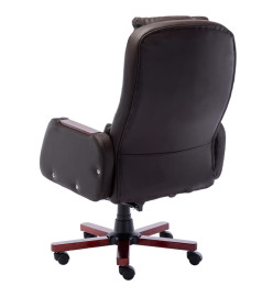 Chaise de bureau de massage Marron Similicuir