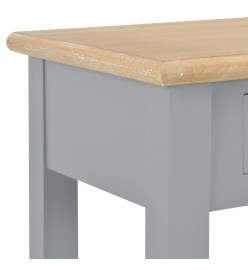 Table console Gris 110x35x80 cm Bois