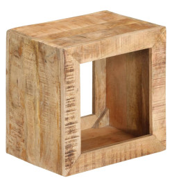 Tabouret 40x30x40 cm Bois de manguier solide