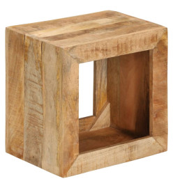 Tabouret 40x30x40 cm Bois de manguier solide