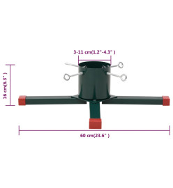 Support pour sapin de Noël 60x60x16 cm