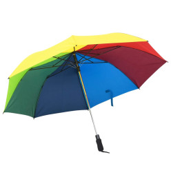 Parapluie pliable automatique Multicolore 124 cm