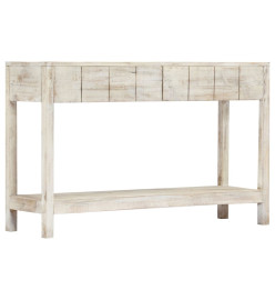 Table console 120 x 35 x 75 cm Bois de manguier massif