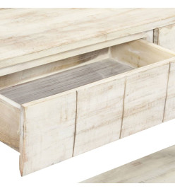 Table console 120 x 35 x 75 cm Bois de manguier massif