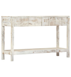 Table console 120 x 35 x 75 cm Bois de manguier massif