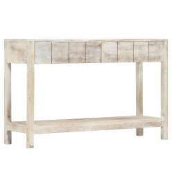 Table console 120 x 35 x 75 cm Bois de manguier massif