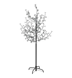 Arbre à LED fleur de cerisier 120 LED Blanc chaud 150 cm