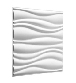 WallArt Panneaux muraux 3D Waves 12 pcs GA-WA04