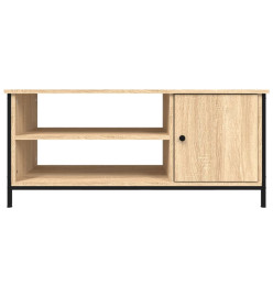 Meuble TV chêne sonoma 100x40x45 cm bois d'ingénierie