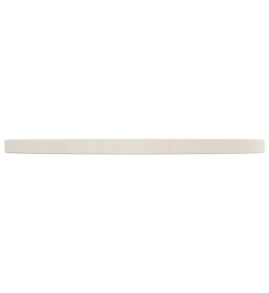 Dessus de table Blanc Ø50x2,5 cm Bois de pin massif