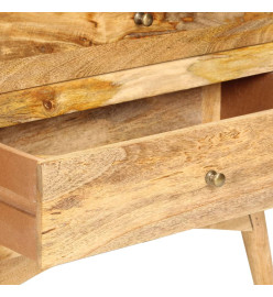 Table de chevet 65 x 35 x 60 cm Bois de manguier massif