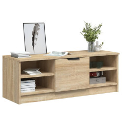 Meuble TV Chêne sonoma 102x35,5x36,5 cm Bois d'ingénierie