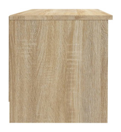 Meuble TV Chêne sonoma 102x35,5x36,5 cm Bois d'ingénierie