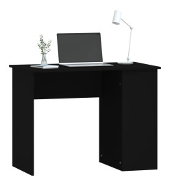 Bureau Noir 100x55x75 cm Bois d'ingénierie