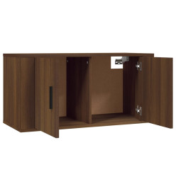 Ensemble de meubles TV 3 pcs Chêne marron Bois d'ingénierie