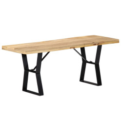 Banc 110 cm Bois de manguier massif