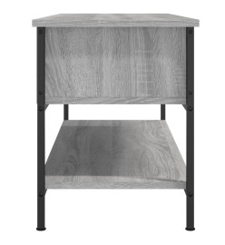 Meuble TV sonoma gris 100x35x45 cm bois d'ingénierie