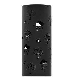 Porte-parapluie Design Parapluies Acier Noir