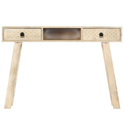 Table console 110 x 35 x 76 cm Bois de manguier massif